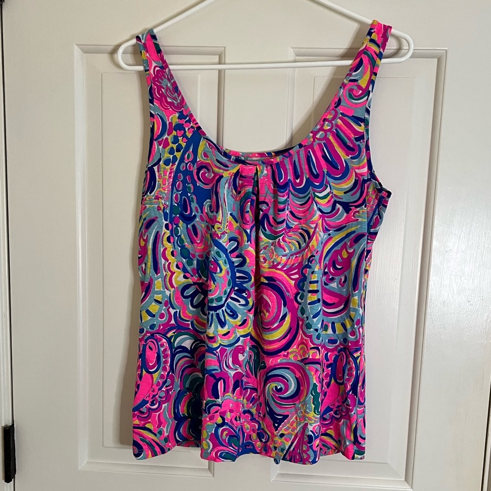Lilly Pulitzer Colorful sleeveless top size Small - Picture 5 of 6